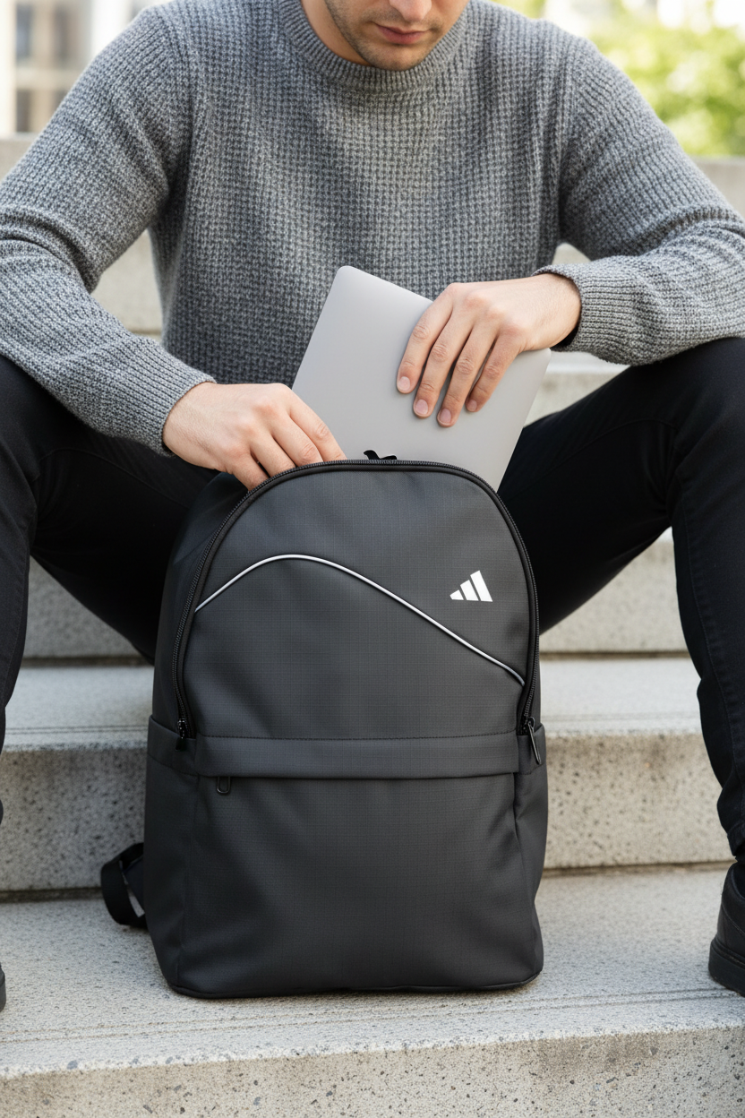 Bolso adidas negro - 7146