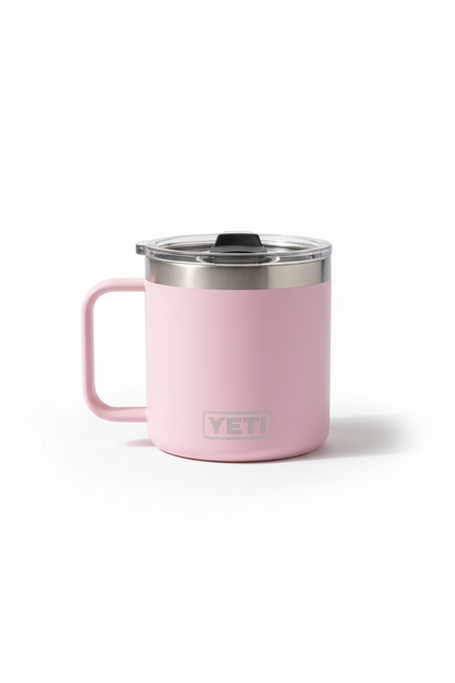 YETI rambler MUG de 14 onzas para Café - Rosado -7087